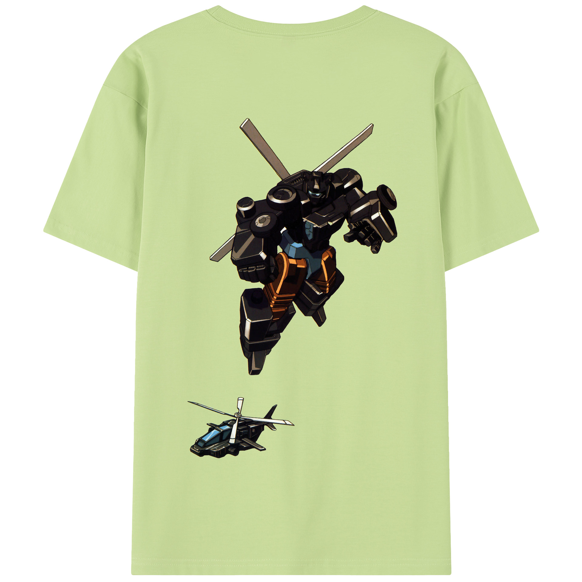 （画像用）  綿100％半袖Tシャツ（背面プリント）